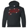18500B Youth Heavy Blend Hooded Sweatshirt Thumbnail